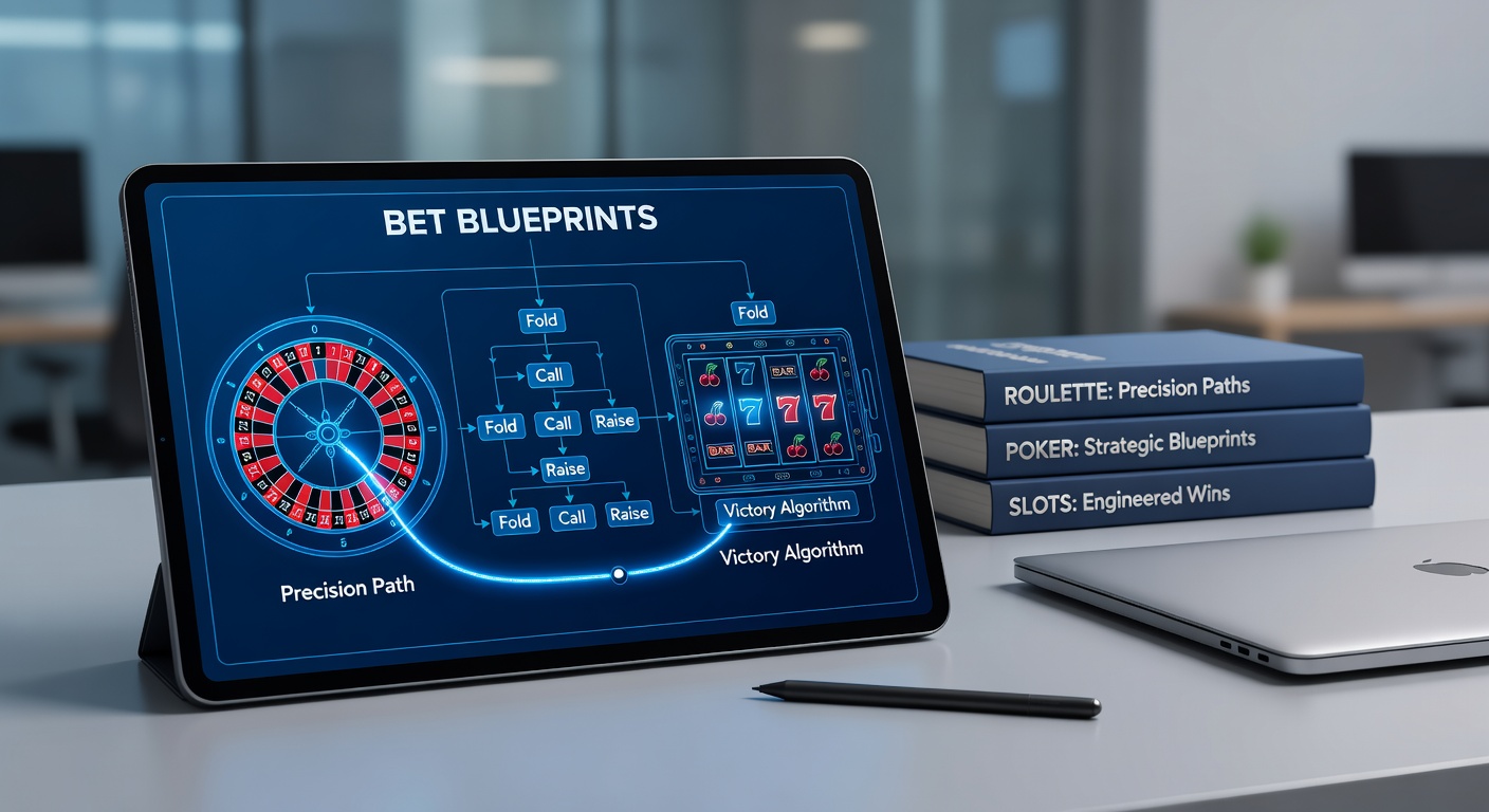Visuelle Darstellung eines Poker-Tisches mit markierten Wettpfaden und Slot-Rollen mit Strategie-Overlays für präzise Siege