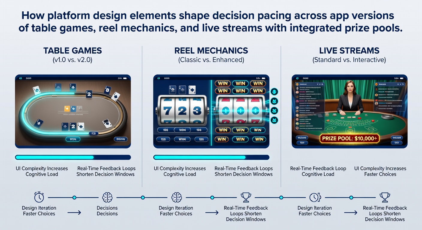 Plattform-Design-Elemente beeinflussen Entscheidungstempo in Casino-Apps