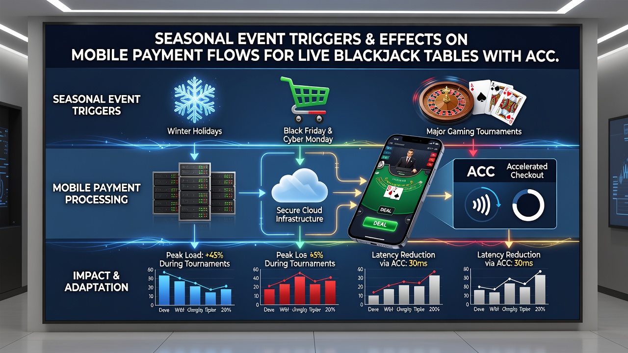 Saisonale Effekte auf Transaktionen und Live-Blackjack mit Jackpot-Pools